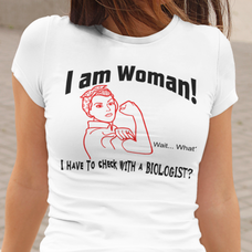 Copy of Short sleeve T-shirt - I am Woman