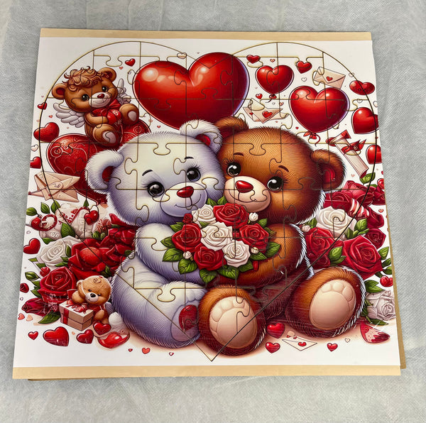 Jigsaw puzzle -Cute Bear