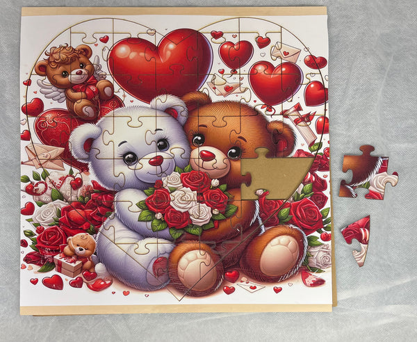 Jigsaw puzzle -Cute Bear