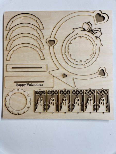 Hanging Valentine lantern