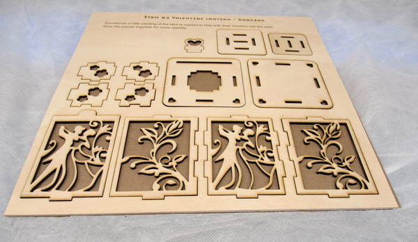 Valentines lantern-item #2 Dancers