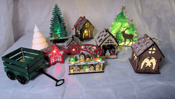 Christmas snowman lantern