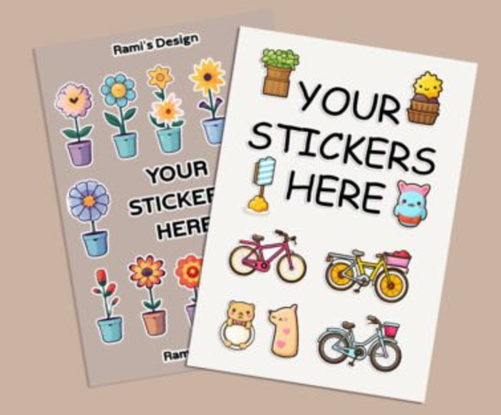 Sticker - personalized