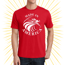 Short sleeve T-shirt - God Bless America