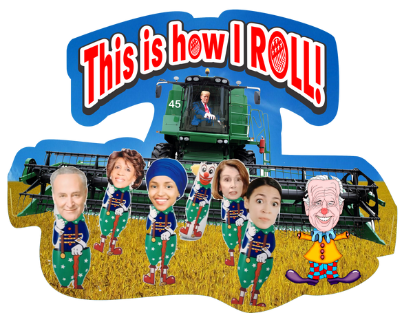 Short sleeve T-shirt - How Trump Rolls