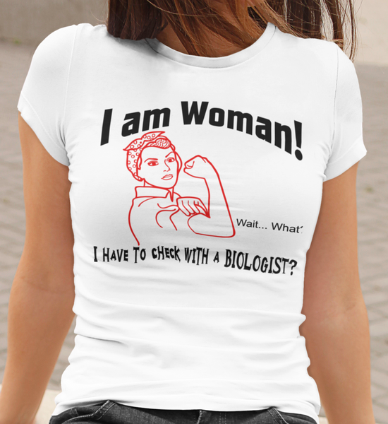 Copy of Short sleeve T-shirt - I am Woman