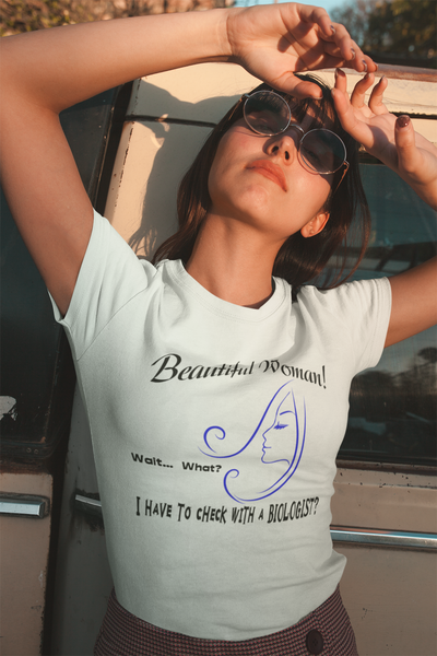 Short sleeve T-shirt - Beautiful Woman