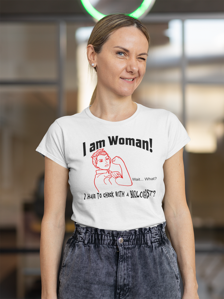 Copy of Short sleeve T-shirt - I am Woman